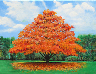 Autumn Tree by Shela Goodman |  Artwork Main Image 