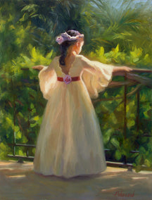 oil painting by Sherri Aldawood titled Angelic