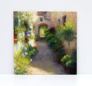 Marbella Alley by Sherri Aldawood |  Context View of Artwork 