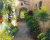 Original art for sale at UGallery.com | Marbella Alley by Sherri Aldawood | $525 | oil painting | 12' h x 12' w | thumbnail 4