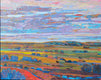 Original art for sale at UGallery.com | Rolling Fields and Skies by Srinivas Kathoju | $5,500 | oil painting | 48' h x 60' w | thumbnail 1