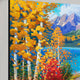 Original art for sale at UGallery.com | Magical Maroon Bells by Stanislav Sidorov | $6,000 | oil painting | 48' h x 60' w | thumbnail 2