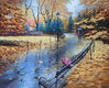 Original art for sale at UGallery.com | Music of the Rain by Stanislav Sidorov | $5,000 | oil painting | 30' h x 40' w | thumbnail 1