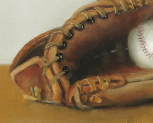 Baseball Glove - Wilson A2000 by Steve Boggs |   Closeup View of Artwork 