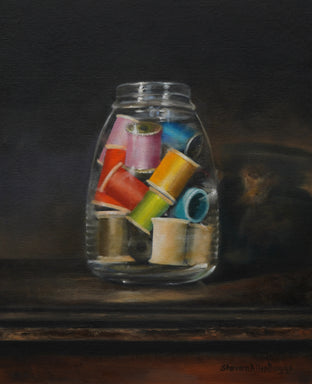 Thread in a Jar by Steve Boggs |  Artwork Main Image 