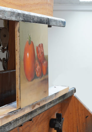 Tomatoes by Steve Boggs |  Side View of Artwork 