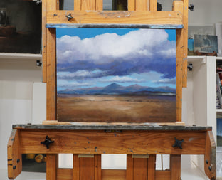 Wyoming Clouds by Steve Boggs |  Context View of Artwork 