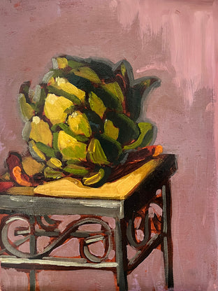 Artichoke on Pedestal by Tara Zalewsky-Nease |  Artwork Main Image 