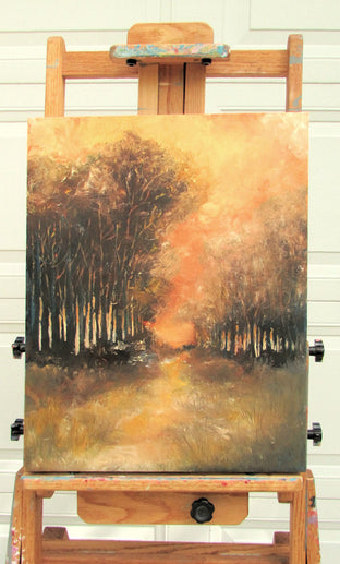 Autumn Tones by Valerie Berkely |  Context View of Artwork 