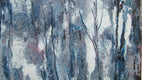 Original art for sale at UGallery.com | Winter Woods 3 by Valerie Berkely | $200 | oil painting | 10' h x 8' w | thumbnail 4