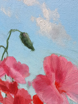 Poppy Dream by Viktoria Majestic |   Closeup View of Artwork 