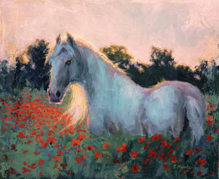 Poppy Field Sunset by Viktoria Majestic |  Artwork Main Image 
