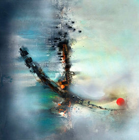 mixed media artwork by Yamilet Sempe titled Next Step