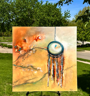 Trapped in Your Dreams by Yamilet Sempe |  Context View of Artwork 