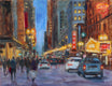 Original art for sale at UGallery.com | The Loop by Yangzi Xu | $450 | oil painting | 11' h x 14' w | thumbnail 1