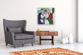 Original art for sale at UGallery.com | Family Ties by Robert Hofherr | $1,800 | acrylic painting | 24' h x 24' w | thumbnail 5