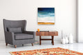 Original art for sale at UGallery.com | Omaha by Sarah Parsons | $1,000 | oil painting | 24' h x 24' w | thumbnail 5