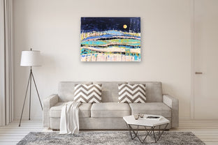 River Valley by Pat Forbes |  In Room View of Artwork 