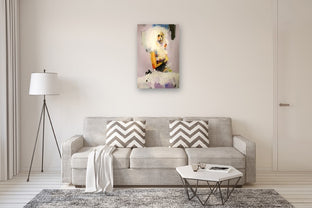White Dancer by Gary Leonard |  In Room View of Artwork 