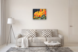 Orchid Delight by John Jaster |  In Room View of Artwork 