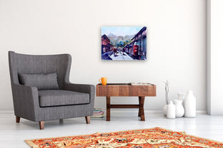 Main Street by James Nyika |  In Room View of Artwork 