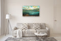 Original art for sale at UGallery.com | Daybreak by Drew Noel Marin | $3,400 | acrylic painting | 30' h x 48' w | thumbnail 5