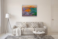 Original art for sale at UGallery.com | Alpenglow by Crystal DiPietro | $4,800 | mixed media artwork | 34' h x 44' w | thumbnail 5