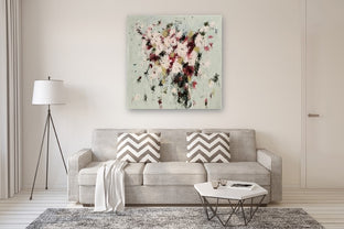 A Gentle Bouquet by Ronda Waiksnis |  In Room View of Artwork 