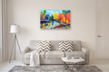 Original art for sale at UGallery.com | River Trail by Kip Decker | $3,500 | acrylic painting | 30' h x 48' w | thumbnail 5