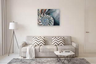Nautilus Interior by Kristine Kainer |  In Room View of Artwork 