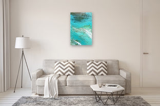 Into the Wave by Alicia Dunn |  In Room View of Artwork 