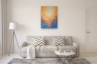 Orange and Blue 8 by Natasha Tayles |  In Room View of Artwork 