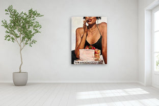 Room for Dessert by Nava Lundy |  In Room View of Artwork 