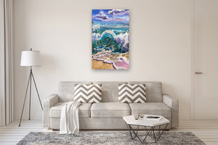 California Breakers by Tara Zalewsky-Nease |  In Room View of Artwork 