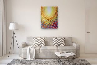 Yellow, Orange and Blue by Natasha Tayles |  In Room View of Artwork 