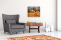 Original art for sale at UGallery.com | A Simpler Time by Faye Vander Veer | $2,650 | oil painting | 20' h x 24' w | thumbnail 5