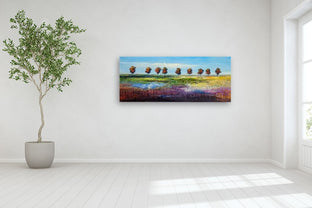 Hilltop View by George Peebles |  In Room View of Artwork 