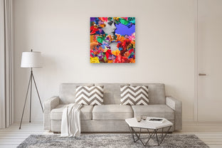 Colortique No. 3 by Rick "Marlowe" Schneider |  In Room View of Artwork 