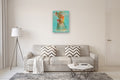 Original art for sale at UGallery.com | Raíz del Cielo by Fernando Bosch | $3,200 | mixed media artwork | 31.4' h x 23.6' w | thumbnail 5