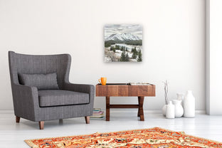 Gallatin Range by Jill Poyerd |  In Room View of Artwork 