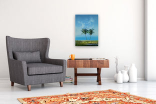 The Palms by George Peebles |  In Room View of Artwork 