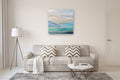 Original art for sale at UGallery.com | Oyster Bay by Alicia Dunn | $1,700 | acrylic painting | 36' h x 36' w | thumbnail 5