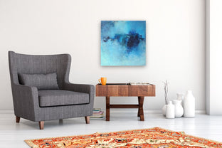 Blue Timbre by Karen Hansen |  In Room View of Artwork 