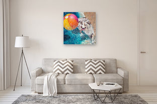 Splishin and a Splashin by Jeff Fleming |  In Room View of Artwork 