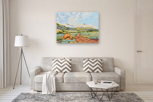 Mountain Interval by Crystal DiPietro |  In Room View of Artwork 