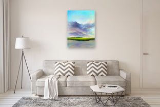 Marsh at Dawn by Nancy Hughes Miller |  In Room View of Artwork 