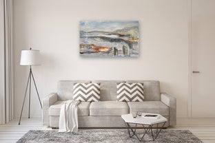 Within the Kármán Line: Held Between Heartbeats by Maya Malioutina |  In Room View of Artwork 