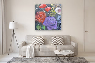 Floral Expression by Mary Pratt |  In Room View of Artwork 