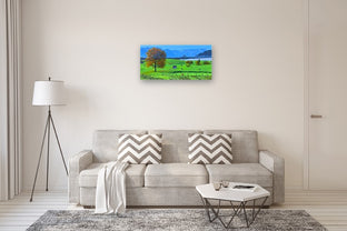 Mountain Meadows by John Jaster |  In Room View of Artwork 