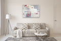 Original art for sale at UGallery.com | Fire & Ice II by Pat Forbes | $940 | acrylic painting | 36' h x 48' w | thumbnail 5
